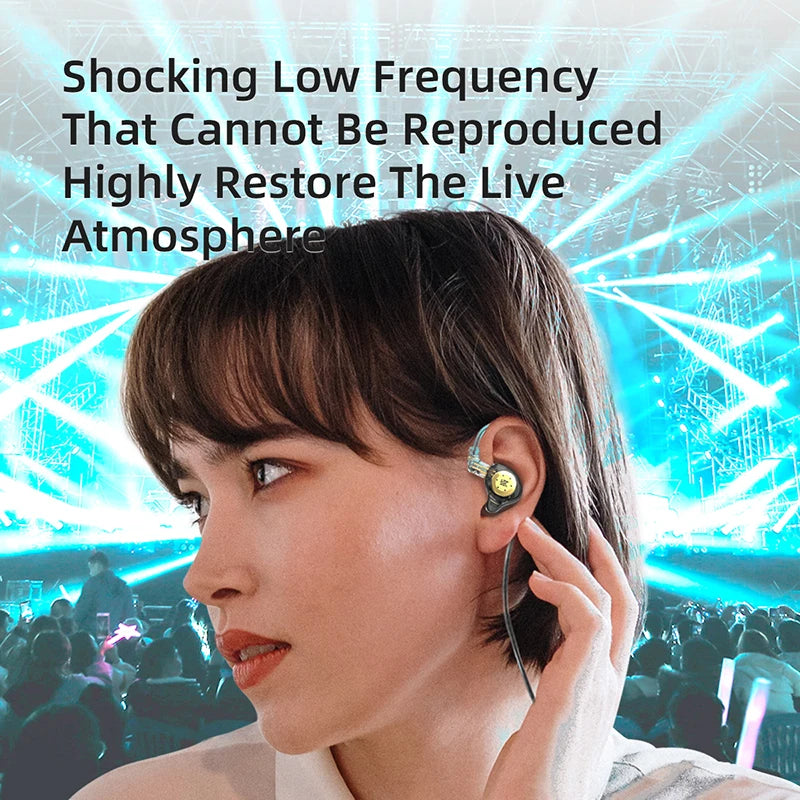 EDX Pro Earphones Bass in Ear Monitor Headphones Sport Noise Cancelling HIFI Headset New Arrival!